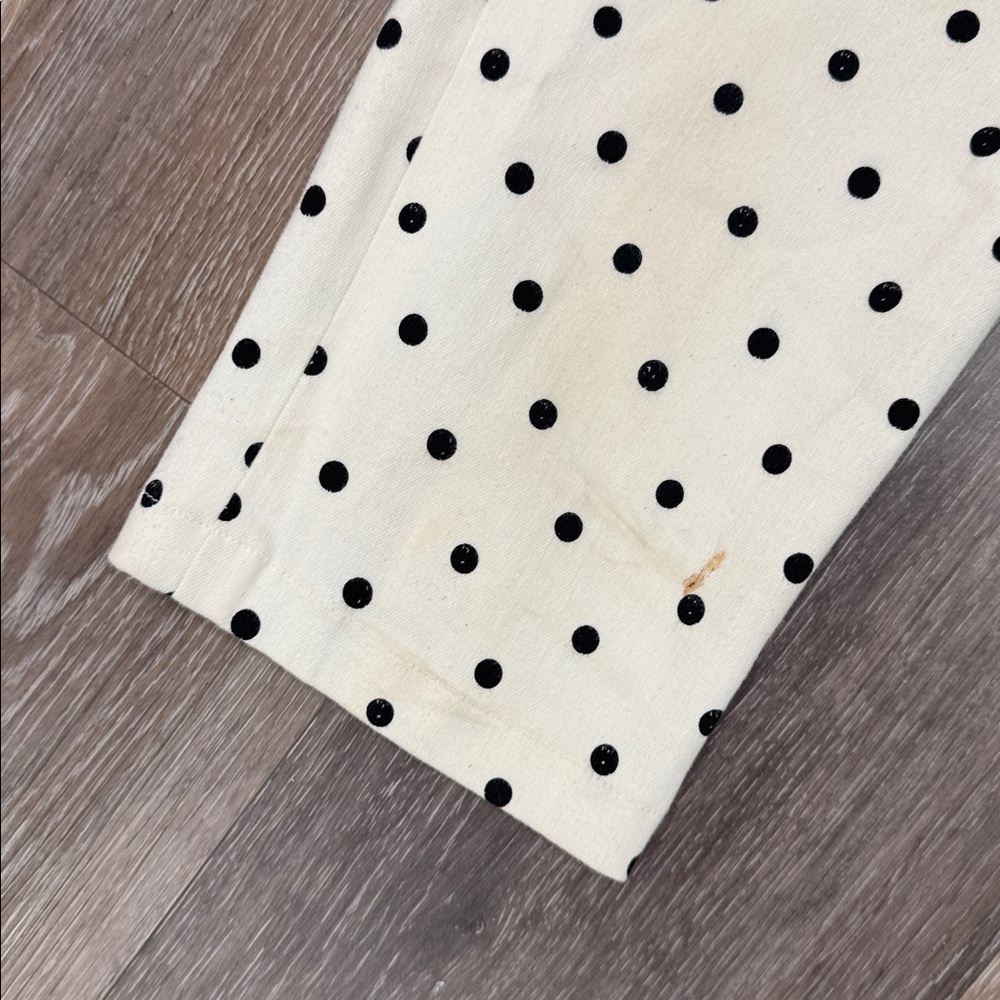 Alice + Olivia Cream and Black Polka Dot set - Picture 6 of 9